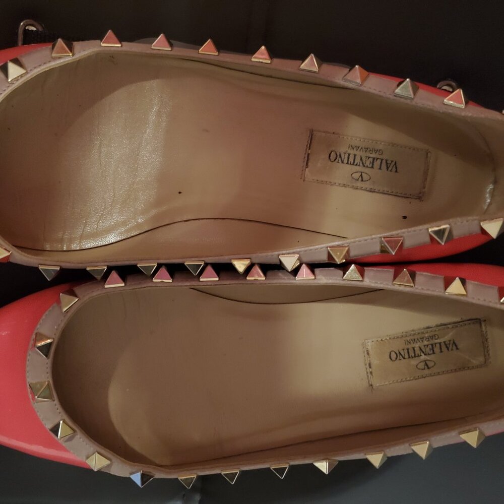Valentino Rockstud Flats - Picture 4 of 4